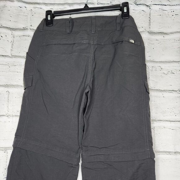 The North Face Women's Paramount Peak Convertible Rollup Pant Nylon GRAY 2 Short - Picture 3 of 13